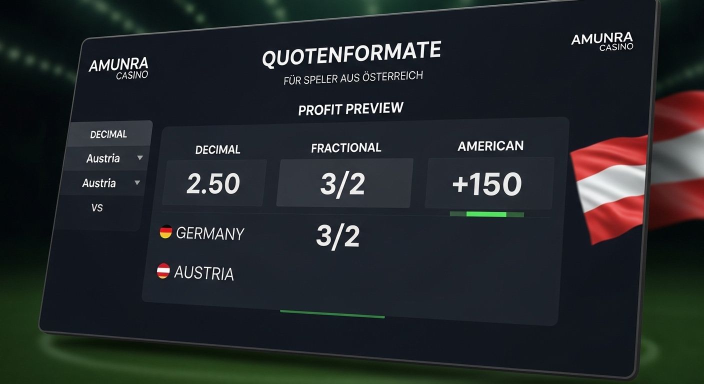 Quotenformate fractional odds