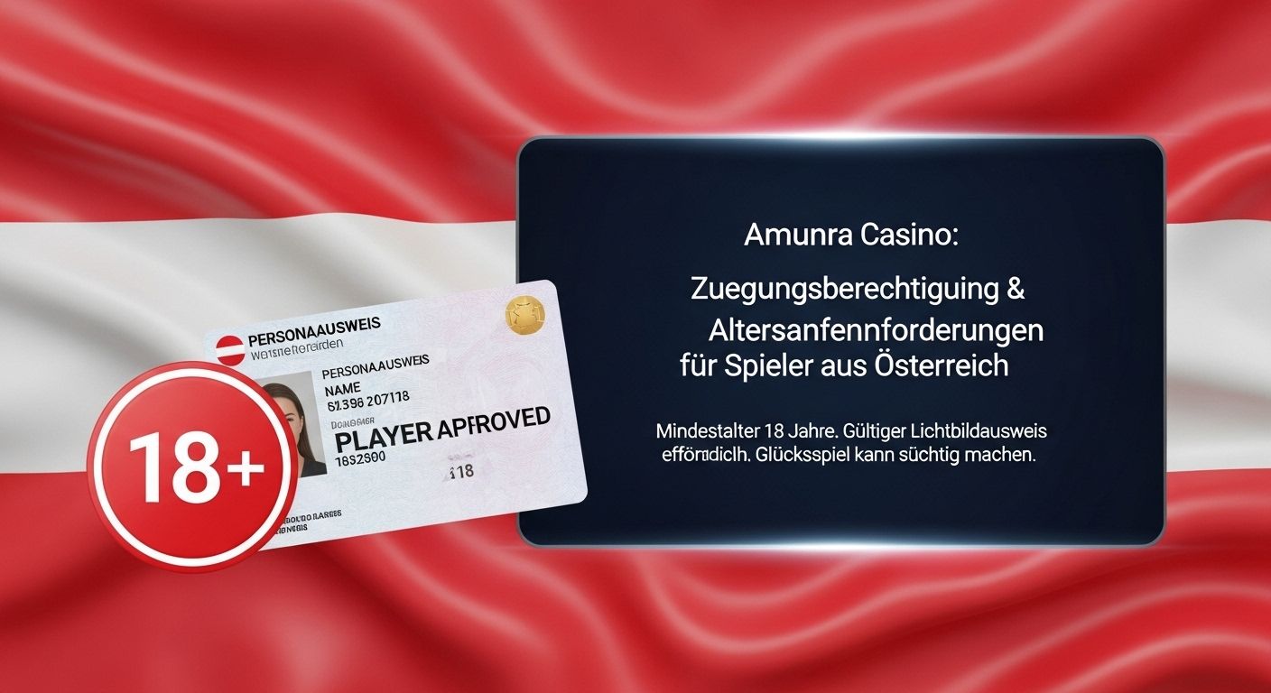 Teilnahmeberechtigung und Altersvoraussetzungen casino login problems